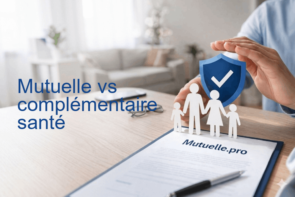 Mutuelle vs complémentaire santé